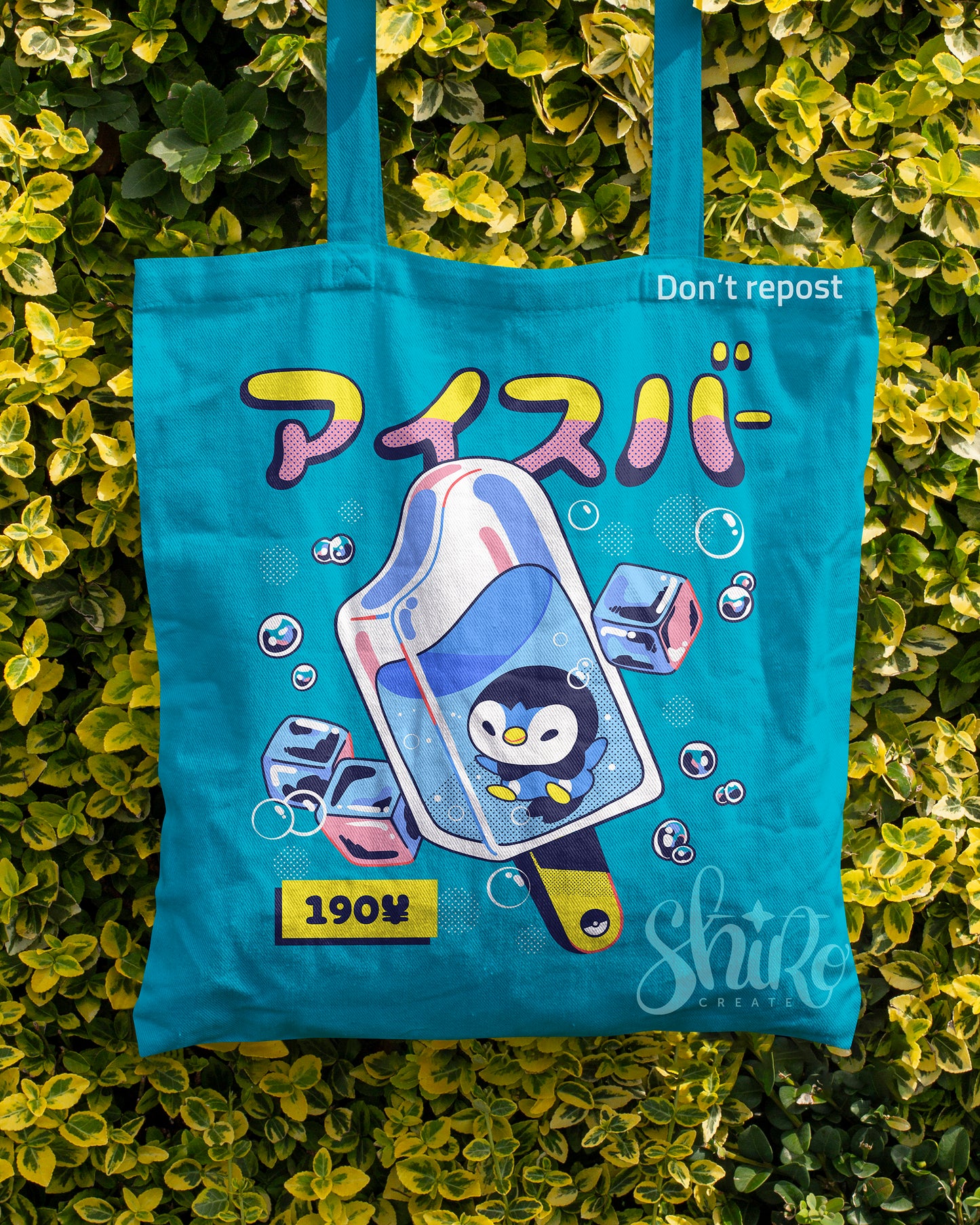 Piplup Ice cream Totebag