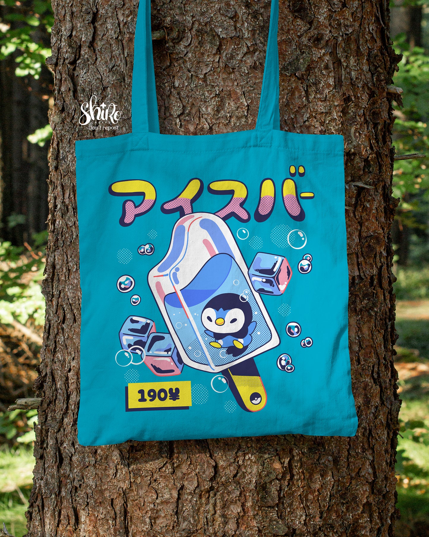Piplup Ice cream Totebag
