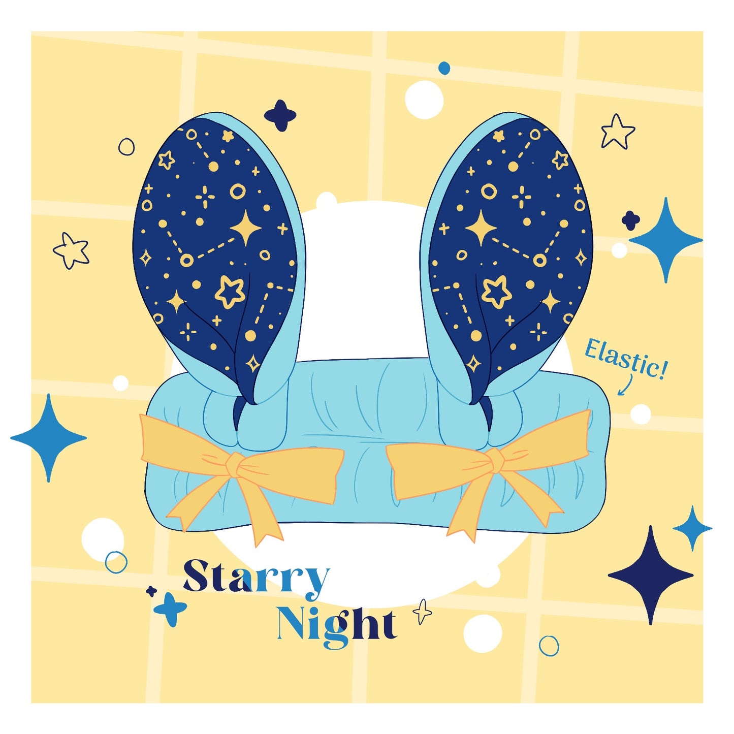 PREORDER! Starry Night - Makeup Headband
