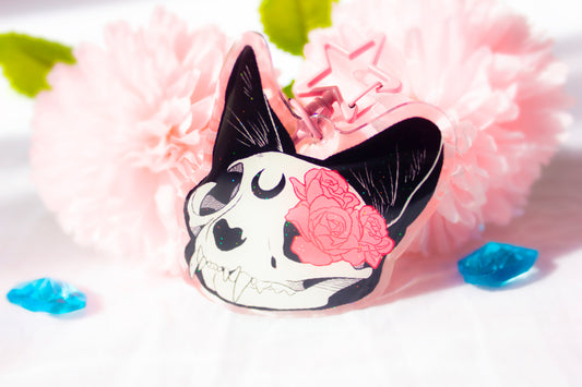 Witch Familiar Cat Charm