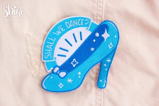 Cinderella Glass Slipper - Embroidered Patch