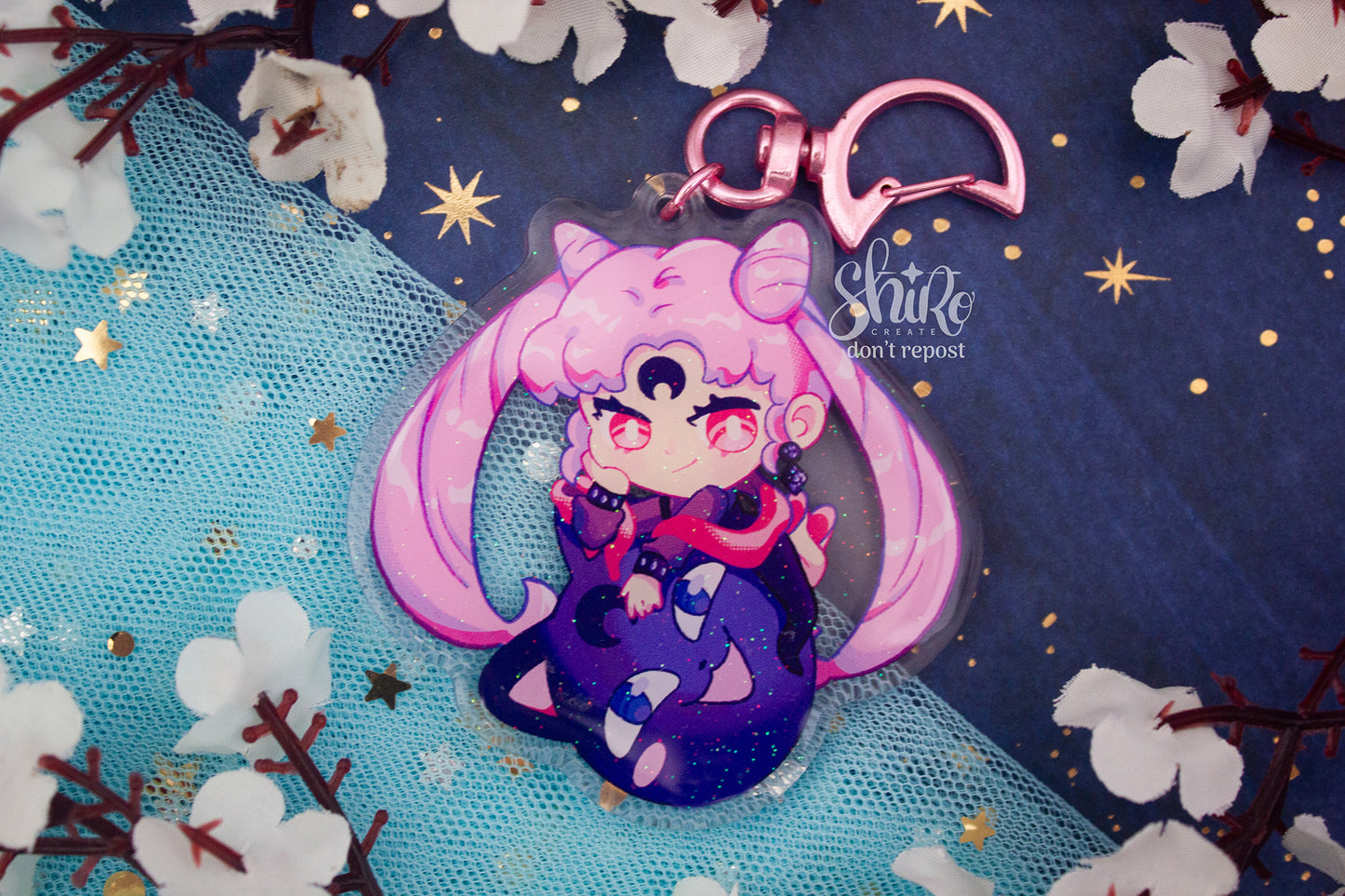 Sailor Moon & Black Lady charms