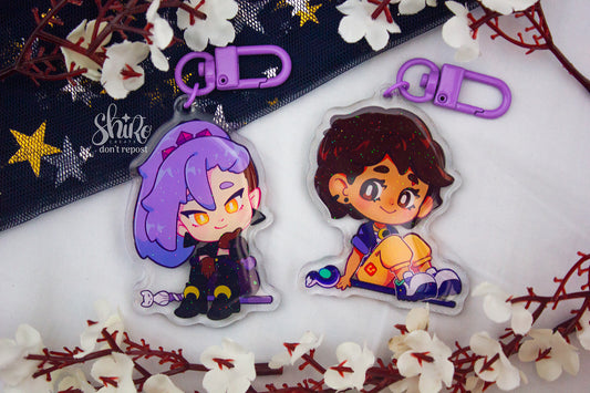 Owl House Luz & Amity charms