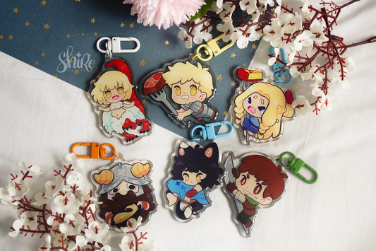 Delicious in Dungeon charm collection