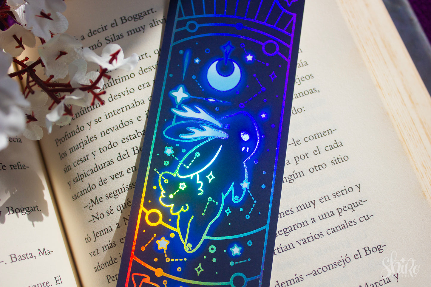 Star Jumper - Holographic Foil Bookmark