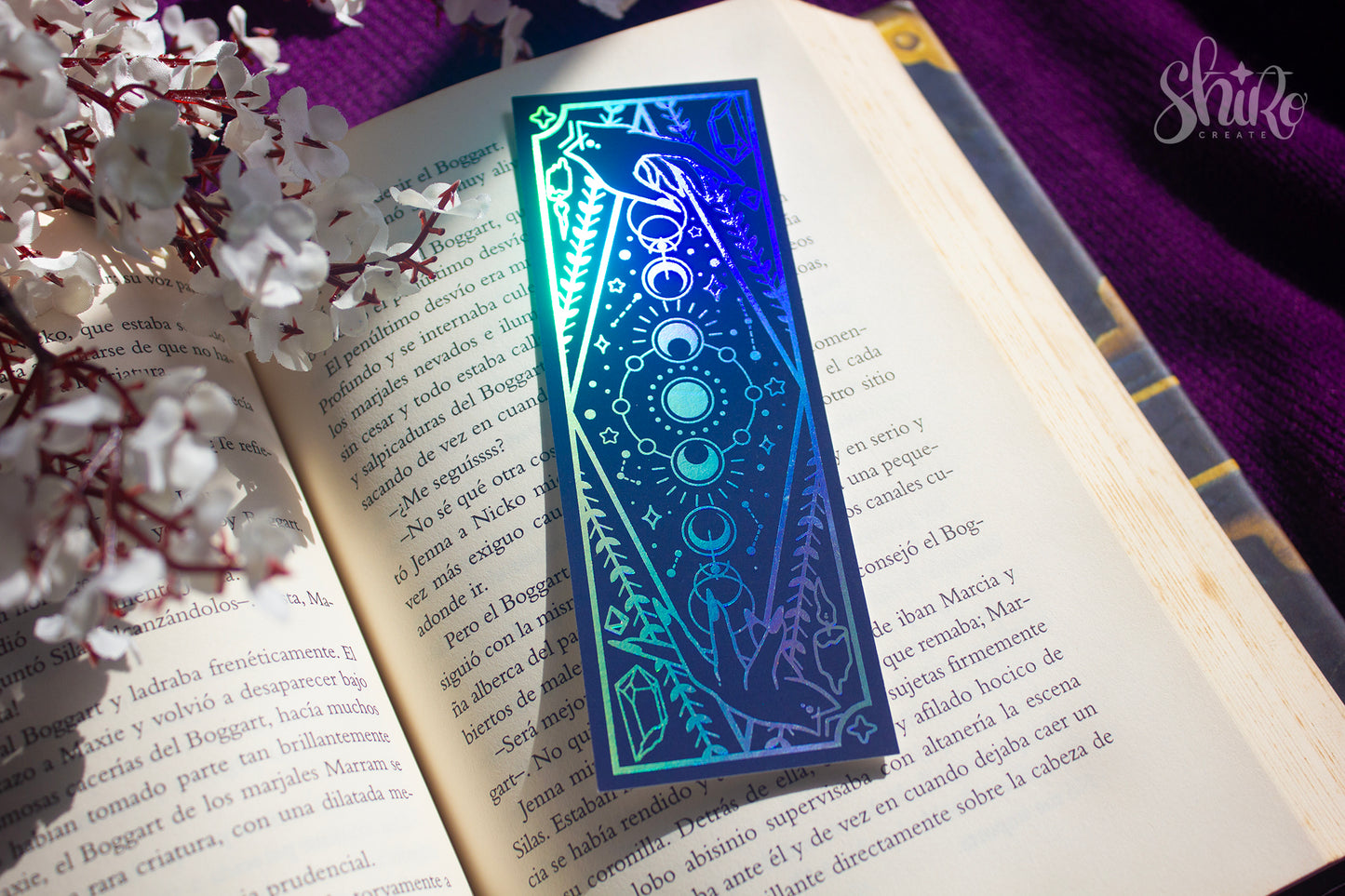 Wicca - Holographic Foil Bookmark