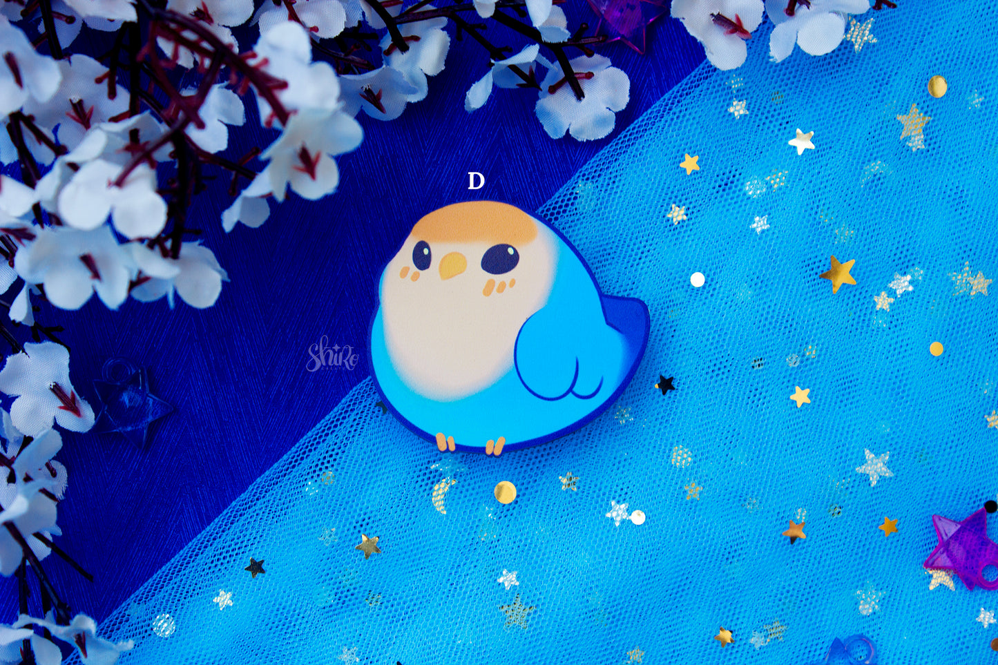 Bird Family pin set