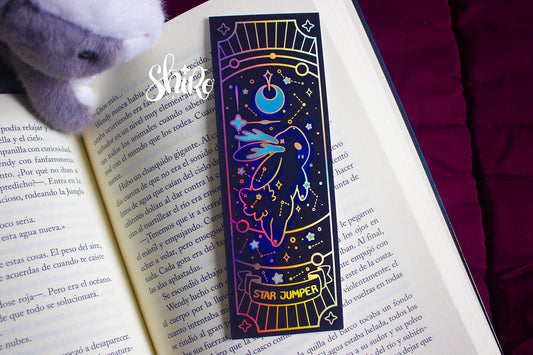 Star Jumper - Holographic Foil Bookmark