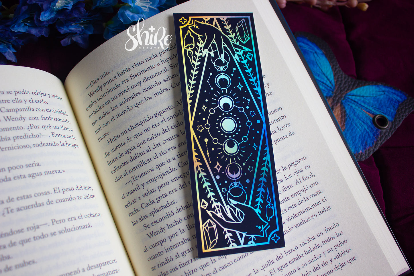 Wicca - Holographic Foil Bookmark