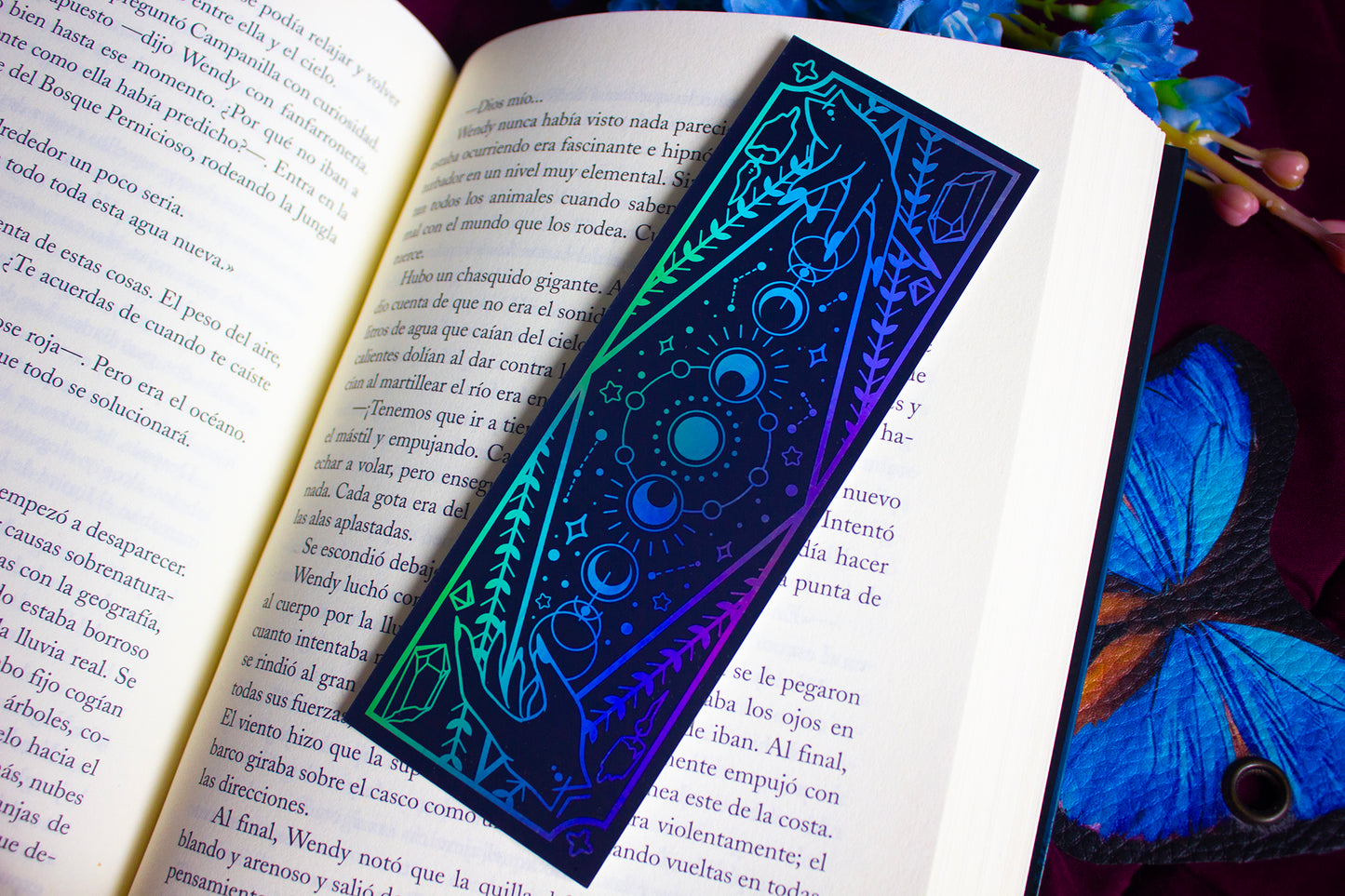 Wicca - Holographic Foil Bookmark