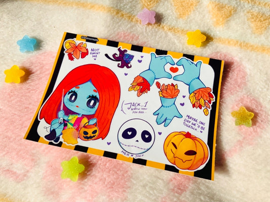 Nightmare before Christmas -  Sticker Sheet