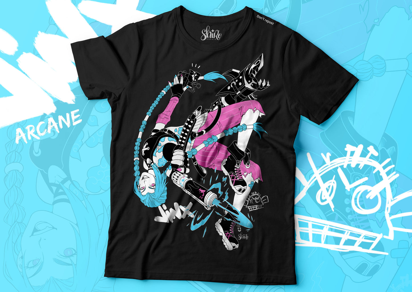 Jinx Arcane Shirt - League of Legends